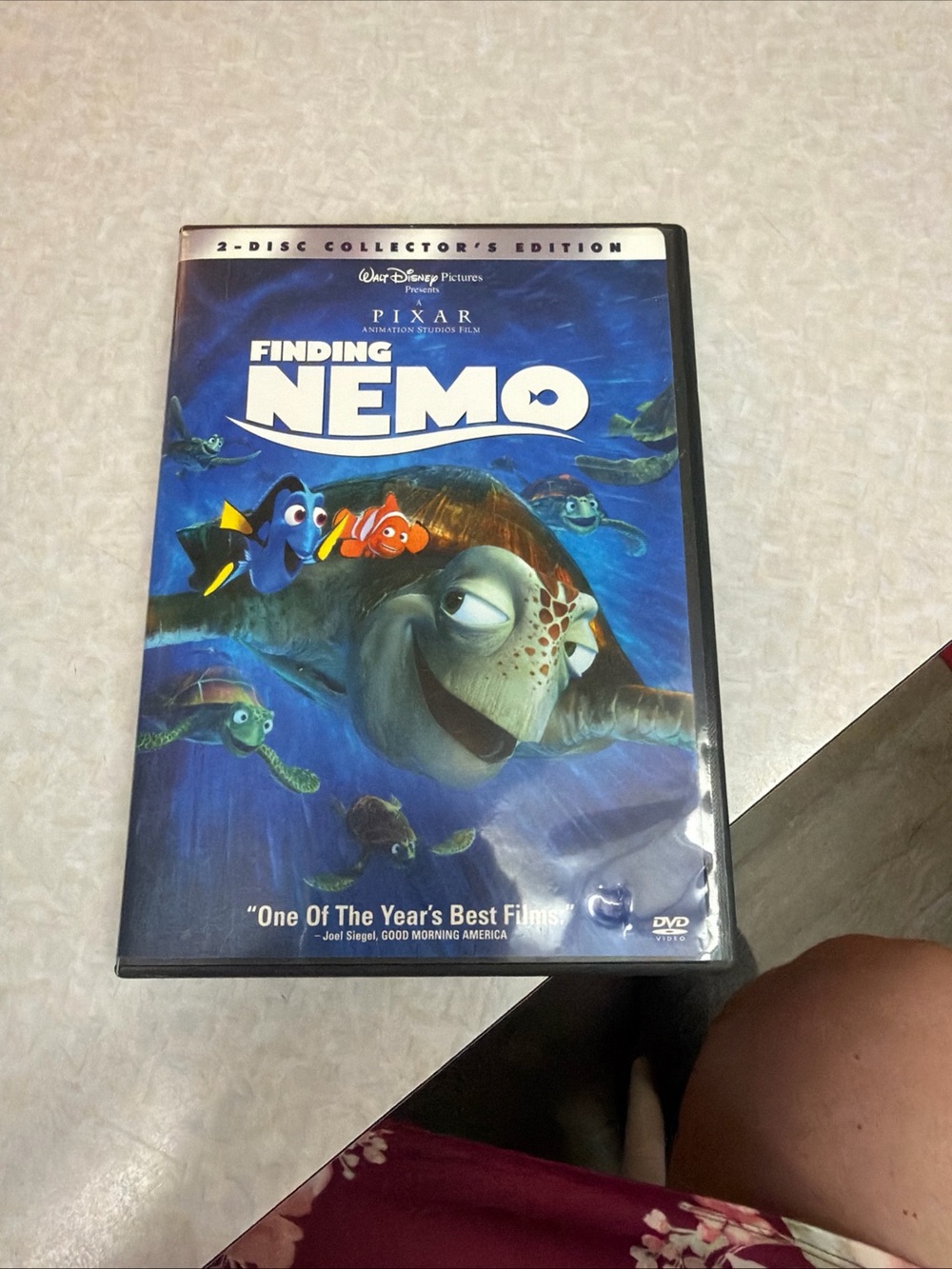 Finding Nemo DVD - Blue Cover